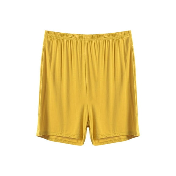 yillto Womens Lounge Shorts Soft Comfy Pajamas Bottoms Shorts Lightweight Elastic Sleepwear Shorts