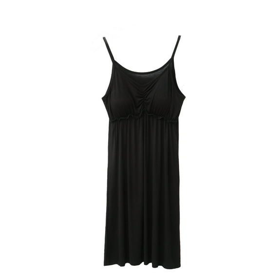 yillto Womens Nightdress Soft Comfy Sleepwear Lounge Nightgowns Sleeveless Loose Nightdresses