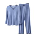 thumbnail image 1 of yillto Womens Pajamas Set Long Sleeve Sleepwear Pants Lounge Comfy 2 Piece Pjs Soft Loungewear S-XXL, 1 of 4