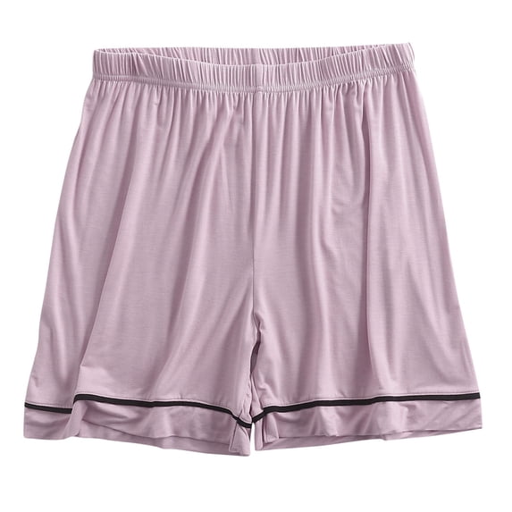 yillto Womens Plus Size Pajamas Shorts Soft Comfy Loungewear Sleepwear Loose Bottoms Pjs Shorts