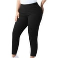 thumbnail image 1 of yillto Womens Plus Size Pant Leggings Pant Elastic Waist Stretchy Soft Comfy Lounge Yoga Pants M-5XL, 1 of 6