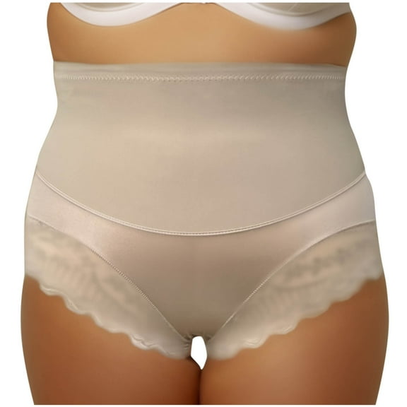 yillto Womens Plus Size Panties High Waist Full Coverage Briefs Panty Ladies Breathable Underwear