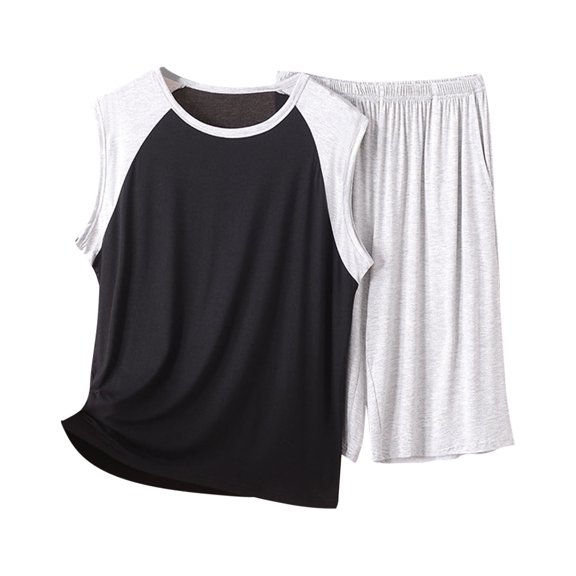 yillto Womens Plus Size Pjs Sets Soft Comfy Tee and Shorts Loose Sleepwear Lounge Pajamas 2 Piece