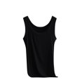 thumbnail image 1 of yillto Womens Scoop Neck Ribbed Knit Tank Top Sleeveless Camisole Shirts Basic Layering Slim Tshirts, 1 of 6