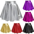 thumbnail image 1 of yillto Womens Skirts Sparkly High Waist Pleated Party Clubwear Mini Skirt Flared Skater for Women, 1 of 1