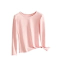 thumbnail image 1 of yillto Womens Thermal Top Cotton Long Sleeve Base Layered Underwear Warm Winter Slim Shirts M-4XL, 1 of 6