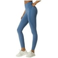 thumbnail image 1 of yillto Yoga Leggings Pant for Womens Stretch Activewear Ankle Workout Athletic High Waist Tight Pants, 1 of 5