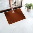 thumbnail image 1 of yilyih Bath Mat Rubber Backing Non-Slip Shower Mat Quick Dry Super Absorbent Bath Stone Mat Thin Bathroom Floor Mat Fit under Door,in Front of Bathtub Shower Room,Machine Washable, 1 of 9