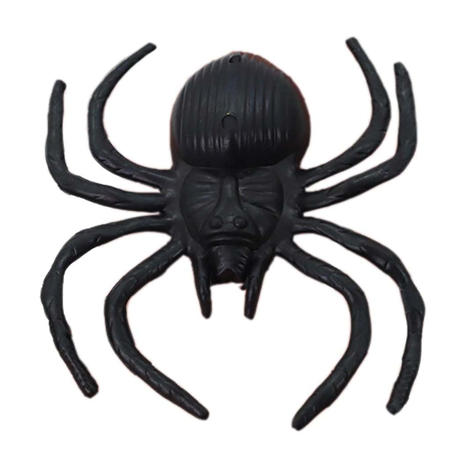 yilyih Halloween Fake Spiders Prank,Spoof Simulation Black Spider Toy ...
