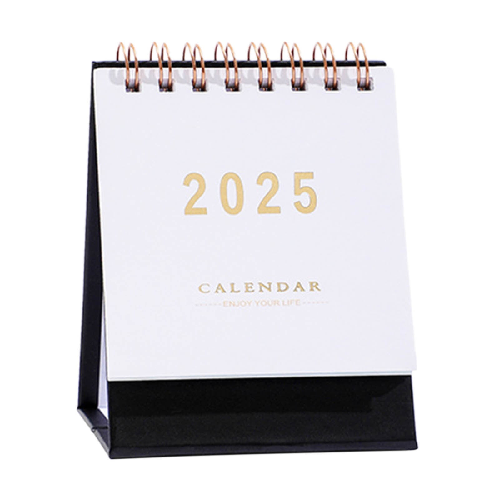yilyih Home Office Desks Small Desk Calendar 2025 Standing Flip Desktop ...