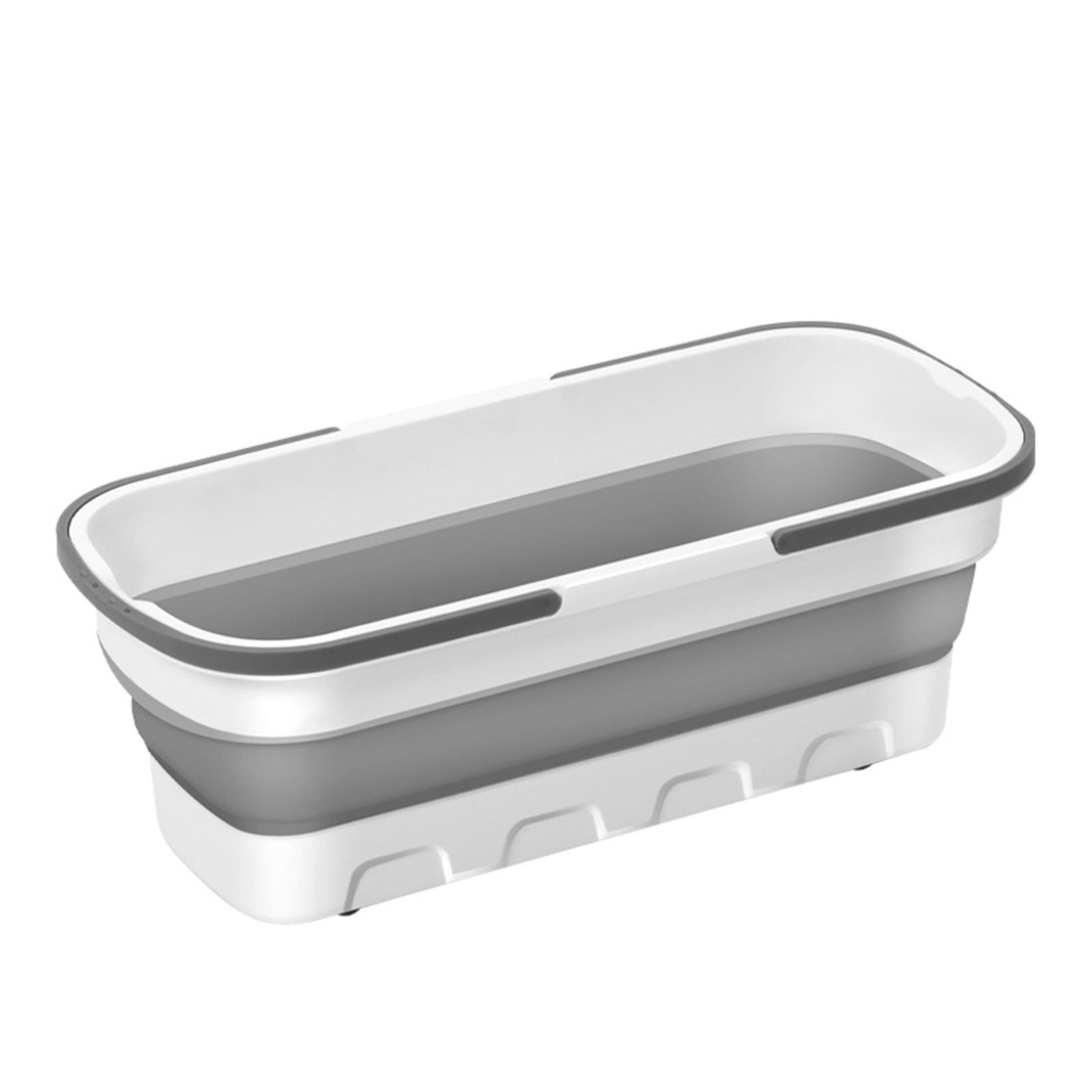 yilyih Mop Buckets for Floor Cleaning Folding Rectangular Mop Bucket