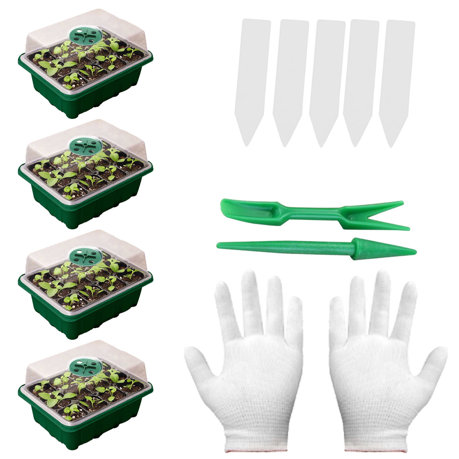 yilyih Small Plastic Plant Pots Plant Insulation Nursery Pot Potted