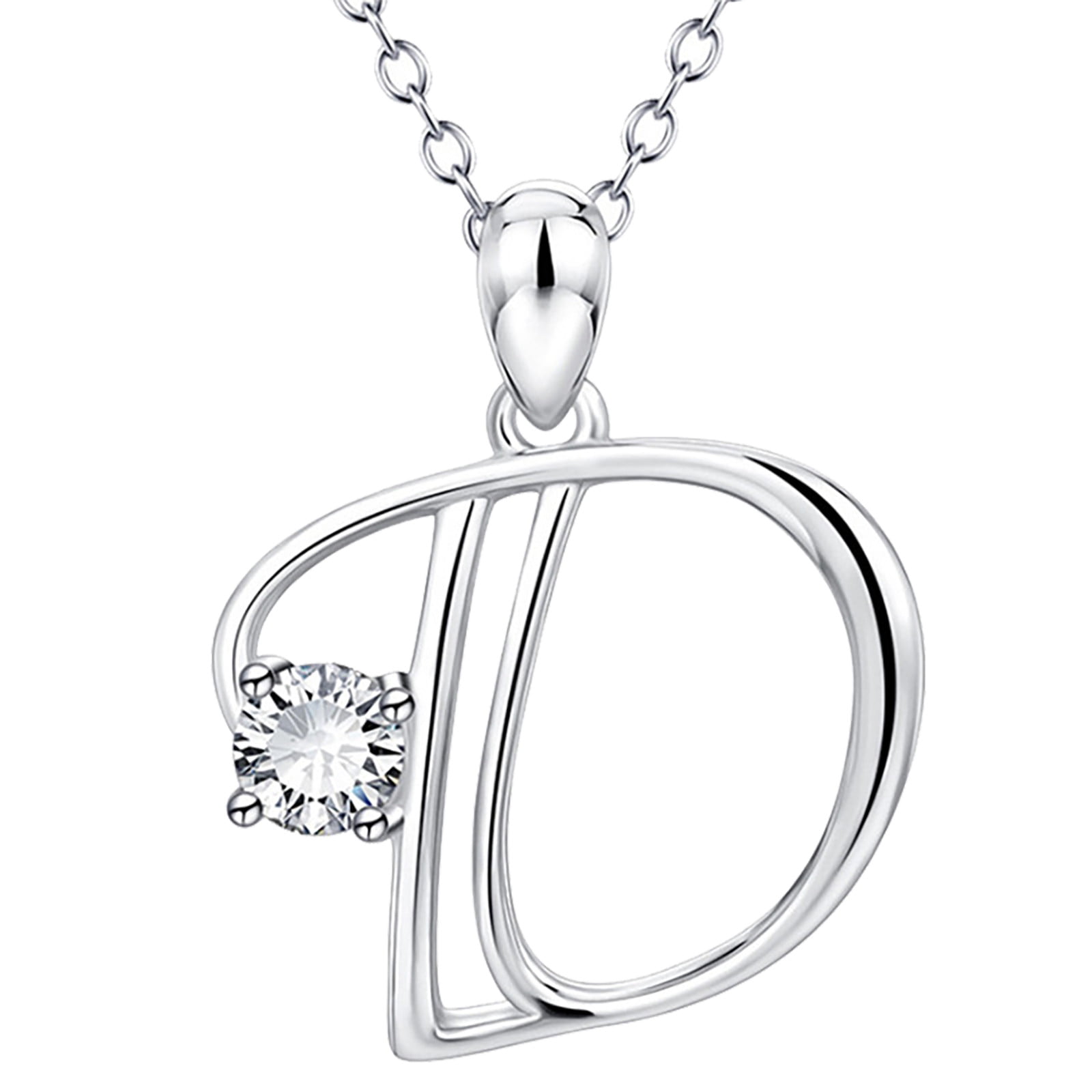 yinguo fashion women gift 25 english name chain pendant necklaces ...