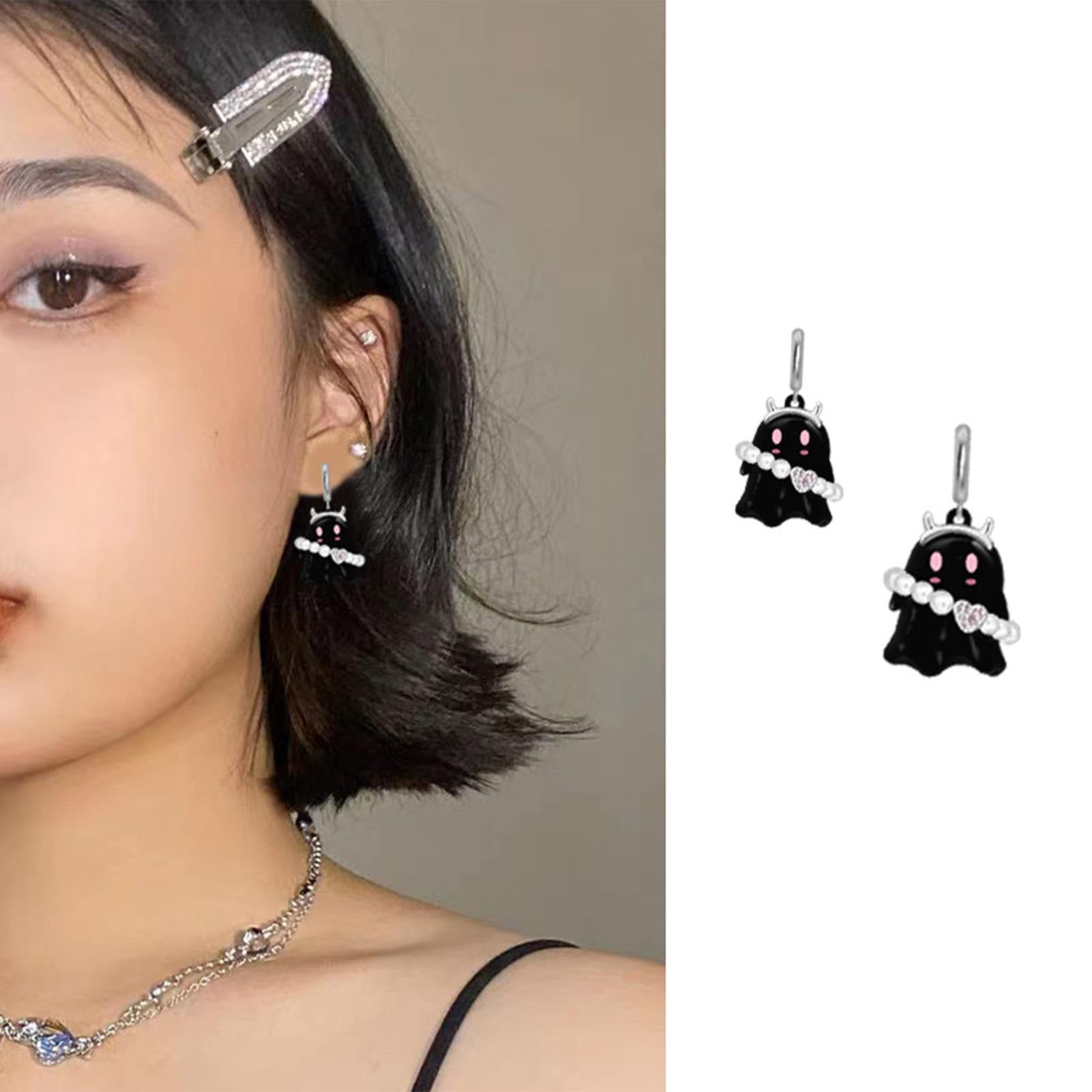 Earrings For Women - Jewelry Sterling Silver 925 Diamond Earrings For Teen  Girls, 14k Gold Fashion Cartilage Handmade Dangle Earrings Hooks For Women,  | Fruugo UK