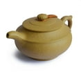 thumbnail image 1 of yixing clay Teapot 300ml Chinese Gongfu Tea pot Huangduan Zisha Classic Big Bore Hanbian, 1 of 9