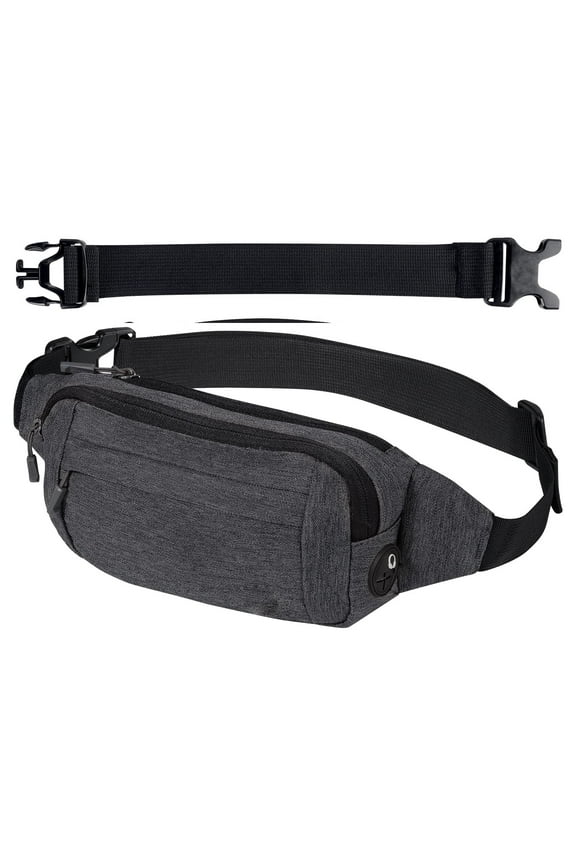 Fanny Pack Waist Bag: Runner Small Hip Pouch Bum Bag Running Fannie Pack Phanny Fannypack Waistpack Bumbag Beltbag Sport Slim Fashionable for Jogging Hiking Woman Man