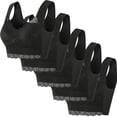thumbnail image 1 of ylioge 5 Pack M-5X Plus Size Bras for Women Wireless Push Up Tshirt Bralettes Stretchy Pullover Lightweight Back-Smoothing Support Underwear Bra, 1 of 7