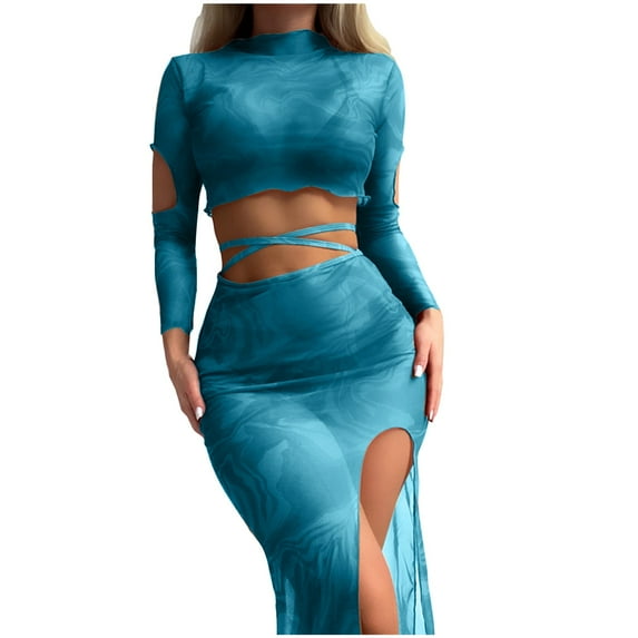 ylioge Bikini Sets for Women, Womens Swimsuit Sets Casual Solid Color Halter Tops Thong Bikini Holiday Beach Bathing Suits Summer