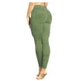 thumbnail image 1 of ylioge High Waist Solid Color Leggings for Women Stretchy Yoga Autumn Pants Y2k Full Length Close Leg Skinny Fit Lounge Trousers Pantalones, 1 of 3
