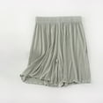 thumbnail image 1 of ylioge Pajama Shorts for Women Lightweight-Modal Elastic Waist Wide Leg Casual Solid Color Loose Comfort Loungewear Sleepwear Bermuda Pajamas Short, 1 of 5