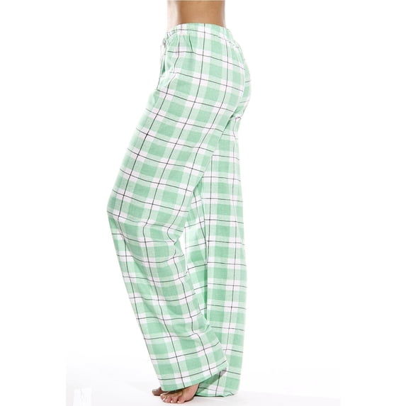 ylioge S-5X Plus Size Pajama Pants for Women with Drawstring Elastic Waist Straight Leg Casual Plaid Printed Comfortable Loungewear Pajamas Pant