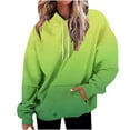 thumbnail image 1 of ylioge S-5X Womens Mens Plus Size Hoodies Fleece Lined Sweatshirts with Front Pocket Unisex Couples Long Sleeve Gradient Warm Pullover Hoodie Tops, 1 of 4