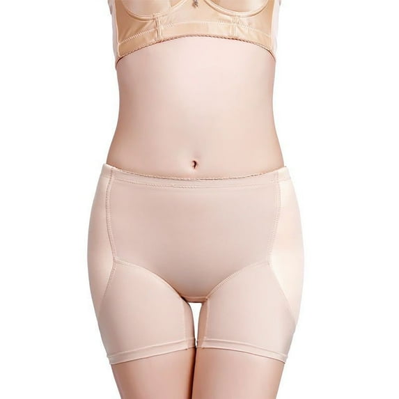 ylioge Shapewear for Women, Womens High Waisted Shorts Shapewear Waistband Hip Lift Thigh Slimming Solid Color Seamless Underwear Bodysuits Spring
