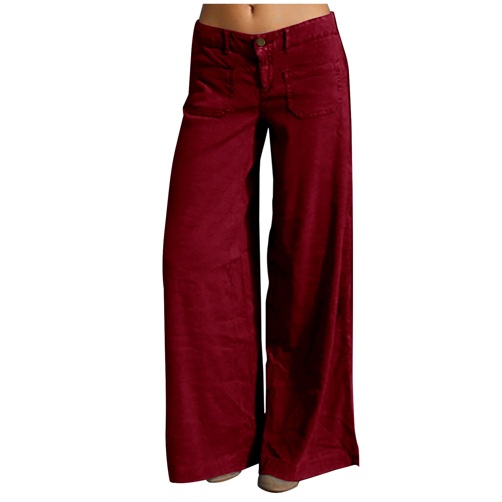 ylioge Wide Leg Sweatpants for Women, Womens Fleece Thicken Pants ...