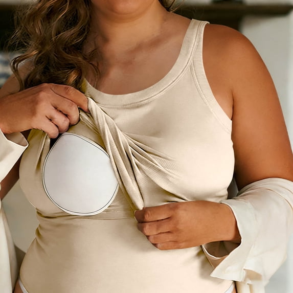 ylioge Womens Plus Size Tank Tops Built in Bras L-5X Sleeveless Crewneck Camisoles Pullover Stretchy Slim Solid Color Basic Loungewear Workout Vests