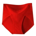 thumbnail image 1 of ylioge Womens Underwear Plus Size XL-5XL High-Cut Panties Casual Solid Stretchy Hide-Belly High Waisted Comfort Full Coverage Briefs, 1 of 5