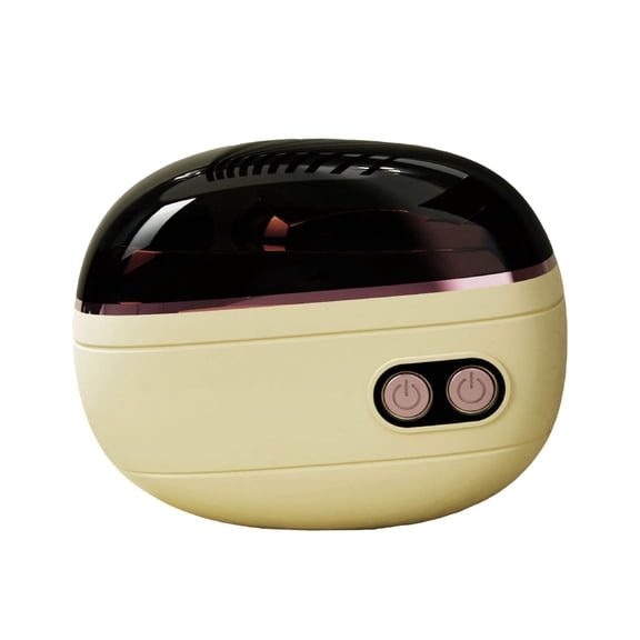 yocbz 2-in-1 Electric Nail Clipper & Polisher, Automatic Nail Trimmer & Grinder, Electric Manicure Pedicure for Adults and Kids, Safe and Easy Nail Care Tool for Home Use (Beige)