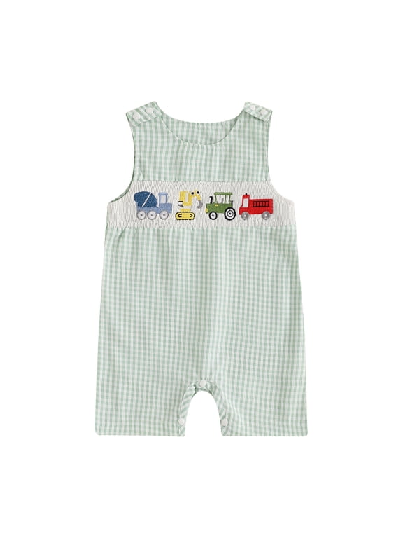 Boy Rompers Baby Clothes Newborn Baby Boy Clothes Outfits Letter Prined Romper Pants Set Infant Baby Boy Clothing Light Green,12-18 Months