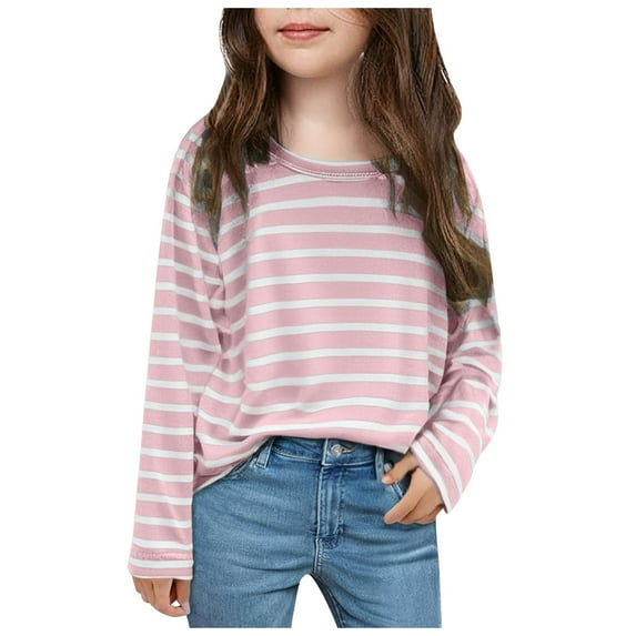 yocbz Fall Clothes for Toddler Girls Toddler Baby Girls Long Sleeve Ruffle T Shirt Clothes for Boys long Sleeve Crewneck T Shirts Toddler Kids Baby Cars Print Tops Tee Pink,4-5 Years