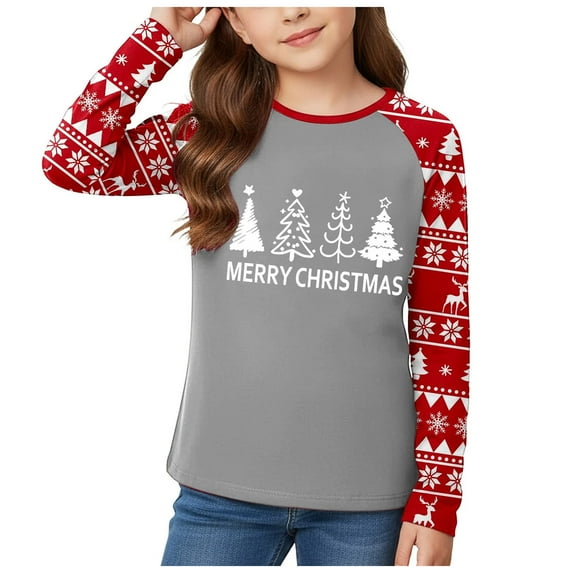 yocbz Girls T Shirts Girls Shirts Summer Tops for Teens Kids Baby Boys Girls Shirts High Collar Soft T Shirt Unisex Long Sleeve Tee Tops Grey,Size for 5-6 Years