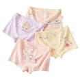 thumbnail image 1 of yocbz Girls Underwear Toddler Girl Underwear Girls' Panties Cartoon-Printed Comfortable and Skin-Friendly Kids' Briefs in Assorted Colours Light Pink,M, 1 of 5