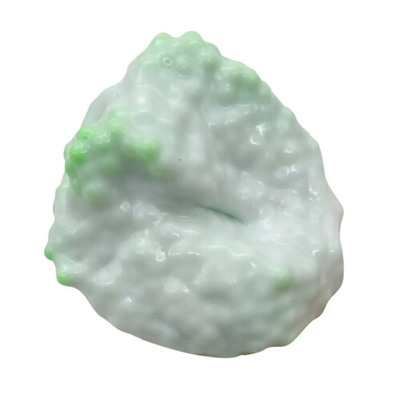 yocbz Grape Stress Ball, Colorful Beads Shapeable Stressball Toys, Sand Glutinous Balls Fidget Toys for Sensory Calming Stress and Anxiety Relief, Green