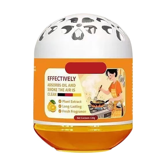 yocbz Indoor Air Purification Cooking Removal Magic Box, Multi-Functional Air Magic Box 120g, Long-Lasting Kitchen Oil Absorbing Freshener for Kitchen and Living Room (1PC)