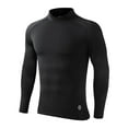 thumbnail image 1 of yocbz Shirts Boys Boys Long Sleeve Shirts Todder T-Shirt for Boy Tee Boys Long Sleeve Shirts Black,Size for 10-11, 1 of 5