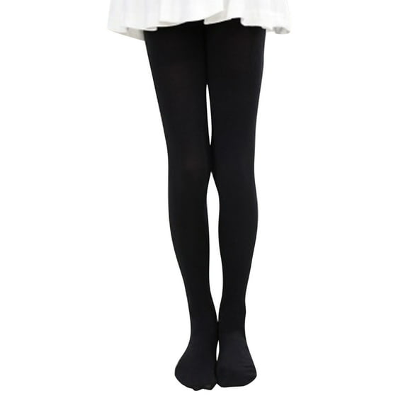 yocbz Tights Girls Toddler Kids Baby Girls Cotton Leggings Pantihose Basic Full Length Ballet Dance Pants Pantyhose for Spring Summer Stocking Black,Size for 2-4 Years
