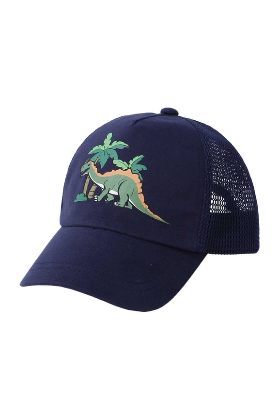 Toddler Ball Cap Baby Baseball Cap Cute Train Embroidery Adjustable Baseball Hat Mesh Breathable Casual Fitted Slouchy Versatile Baseball Cap Navy,1-3 Year