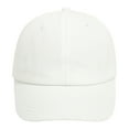 thumbnail image 1 of yocbz Toddler Ball Cap Toddler Baseball Hat Kids Boys Girls Adjustable Washed Cotton Baseball Cap with Ponytail White,2 Years, 1 of 9