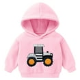 thumbnail image 1 of yocbz Toddler Boy Fall Sweatshirt Toddler Baby Boy Outfit Long Sleeve Sweatshirt Boy Outfit Fall Hoodie Clothes Pink,Size for 7-8 Years, 1 of 7