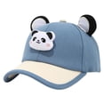 thumbnail image 1 of yocbz Toddler Girl Baseball Hat Sun Hat for Baby Boy Girl, Soft Cotton Hat for Baby Toddler, Kids Baseball Caps for Little boy Girl Spring Summer Sun hat Blue,3-8 Years, 1 of 4