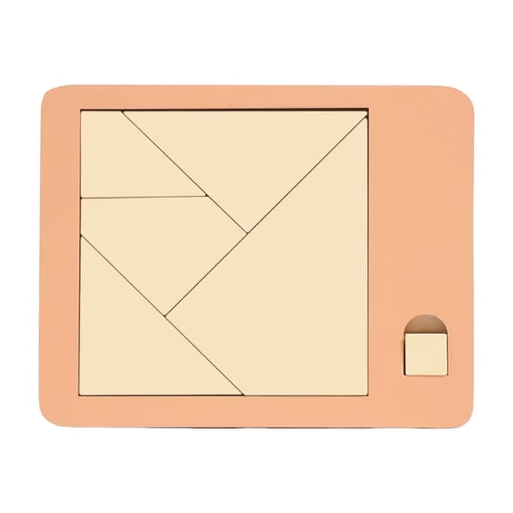 yocbz Triangle Puzzle, Solving The Wooden Block Puzzle Challenge, Wooden Irregular Shape Jigsaw, Vanished Square, Disappearing Triangle Design, Triangulator Wood Brain Teaser Jigsaw Game