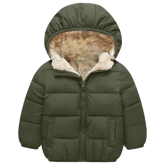 yocbz Unisex Winter Coats Kids Boys Lightweight Waterproof Hooded Jacket with Pockets Toddler Spring Fall Outfits Zip Up Thin Outwear Coats AG,Size for 5-6 Years