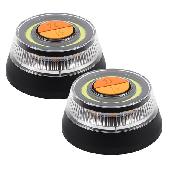 yocbz V16 Warning Light Car Emergency Light Battery Operated Flashing Mode For Car & Motorcycle Replacement For Warning Triangle 2026 *2PCS