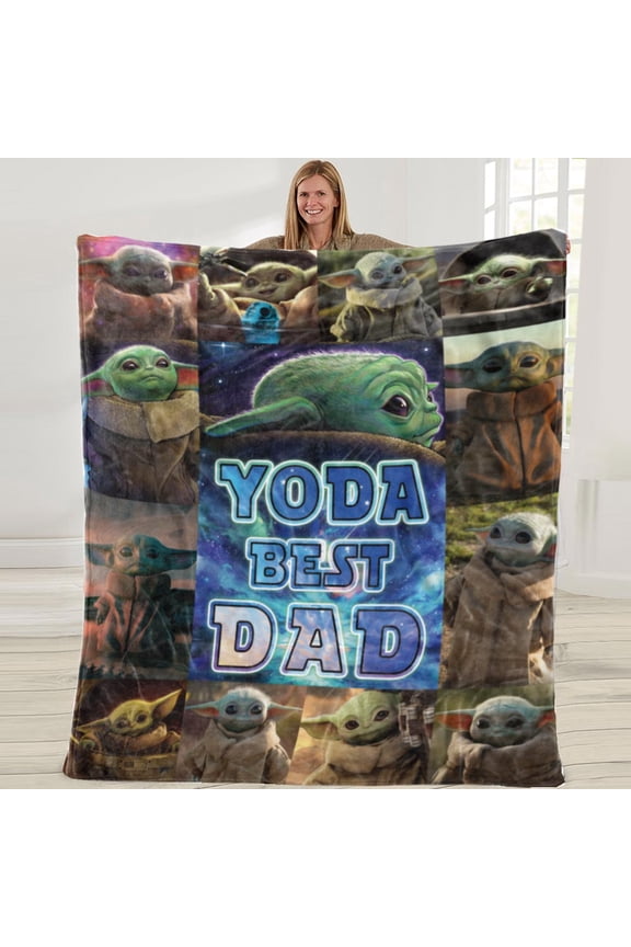 yoda husband Blanket Gifts for Fans Girls Boys Women Hoodie Him Bed 50"x60"