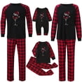 thumbnail image 1 of yoeyez Matching Family Christmas Pajamas Family Christmas Matching Sets Matching Family Pajamas Holiday Jammies Sleepwear, 1 of 5