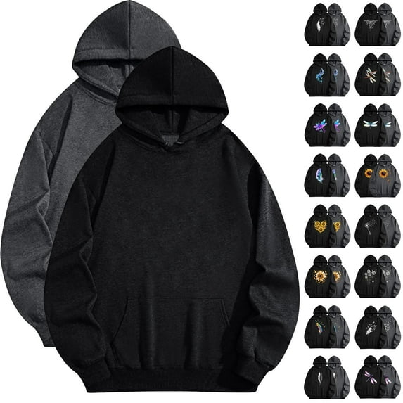 yoeyez Long Length Hoodie Women Casual Zip Up Hoodies Oversized Fleece Tunic Sweatshirts Long Sleeve Fall Hooded Jacket Coat with Pockets White,M