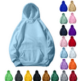 thumbnail image 1 of yoeyez Oversized Hoodies for Women Y2K Casual Long Sleeve Fleece Hooded Sweatshirts Lightweight Loose Comfy Trendy Pullover Tops with Pockets Dark Gray,XXL, 1 of 7